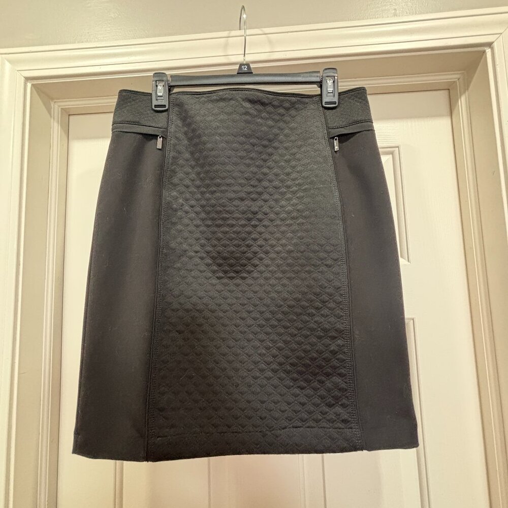 White House Black Market Diamond Design Multi-Paneled Skirt